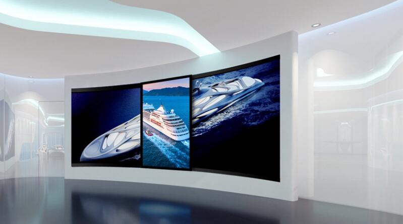 四川數(shù)字展廳中互動滑軌屏的制作需要分幾步？