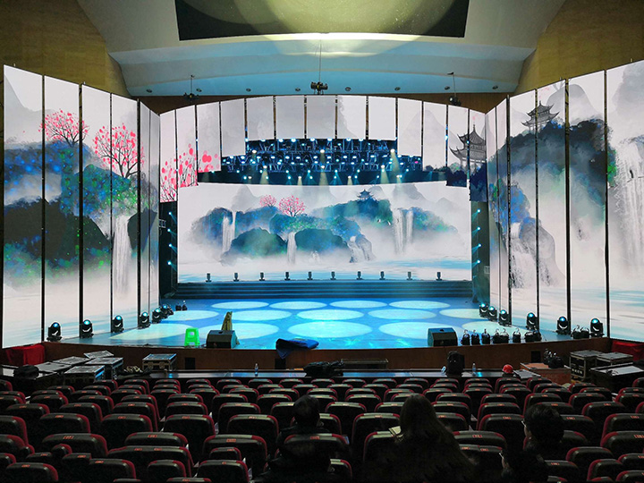 大型舞臺晚會演出LED屏多少分辨率才好？| 成都戶外全彩屏