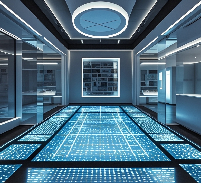 成都LED顯示屏：點亮未來：LED 地板屏的崛起與魅力